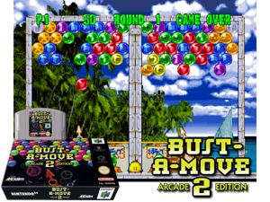 Bust-A-Move 2 - Arcade Edition (Europe) Cover